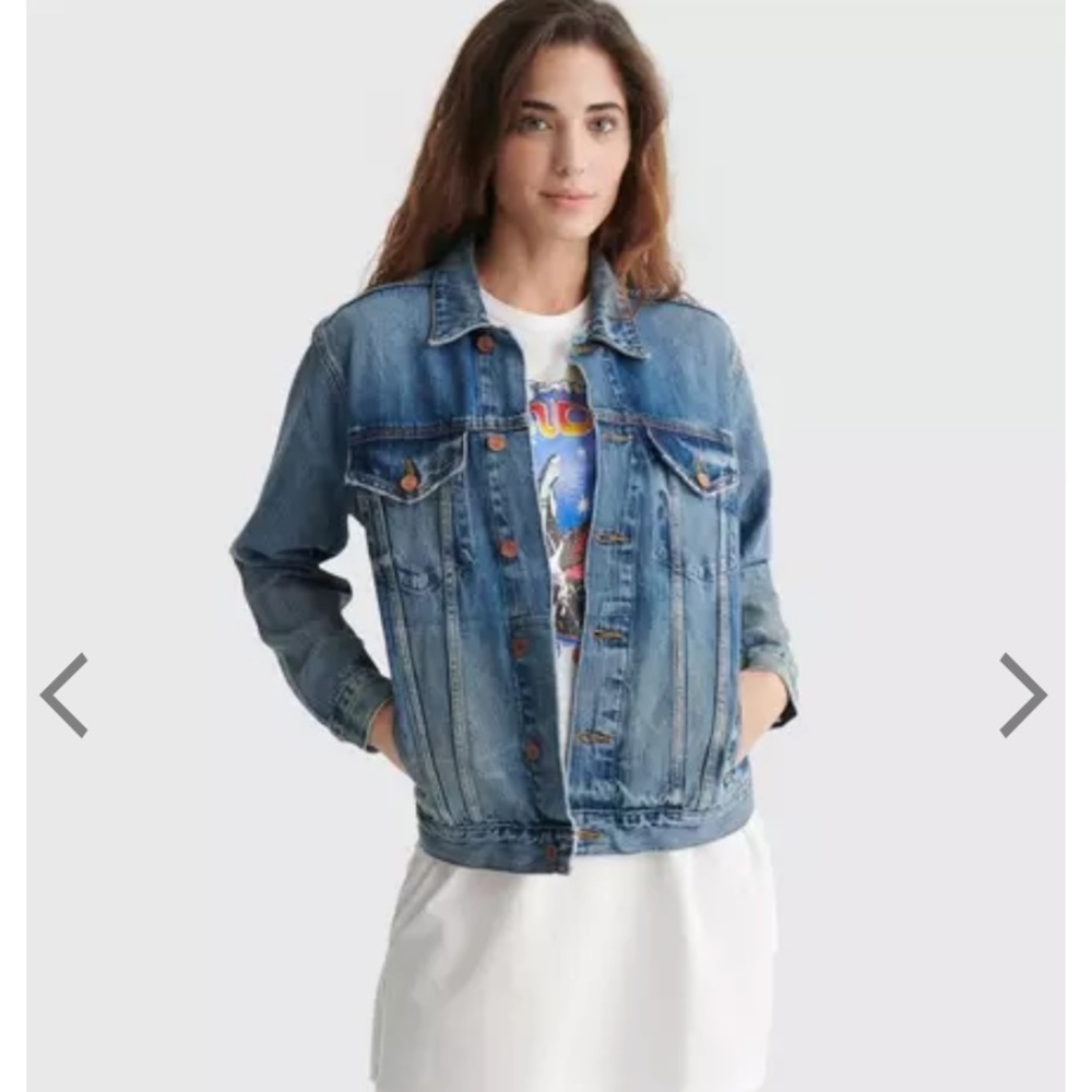 Lucky Brand Bella Trucker Jean Denim Jacket